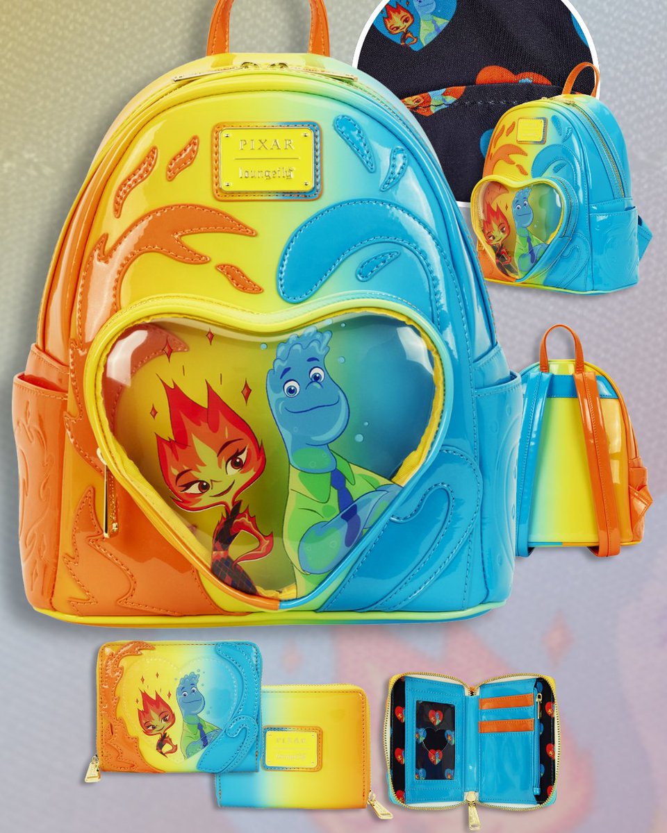 New! Available Now: Elemental Exclusive Wade & Ember Ombre Loungefly ...