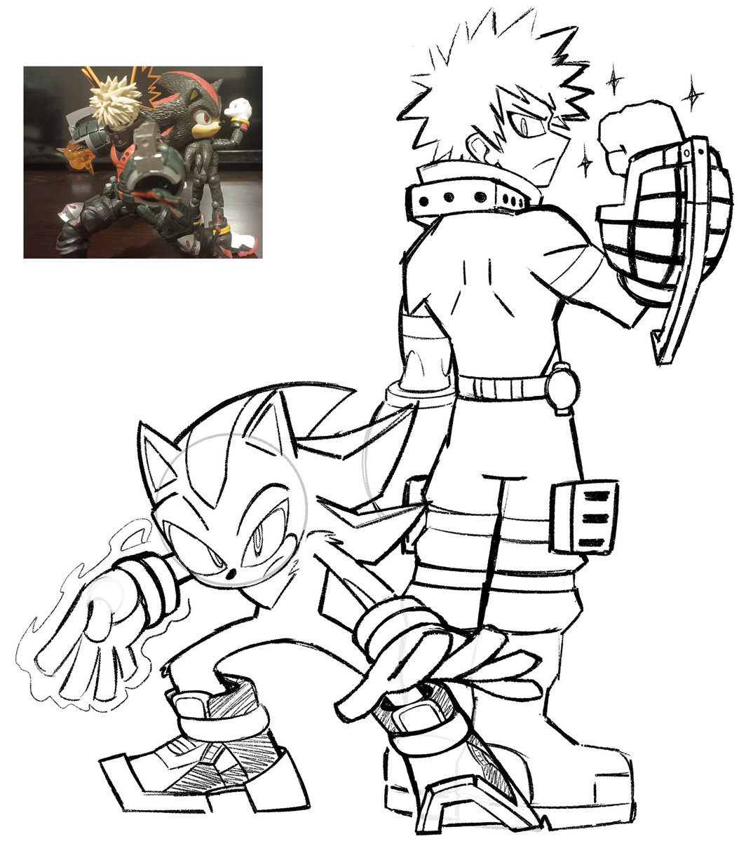 Thought it would be fun to make them swap poses