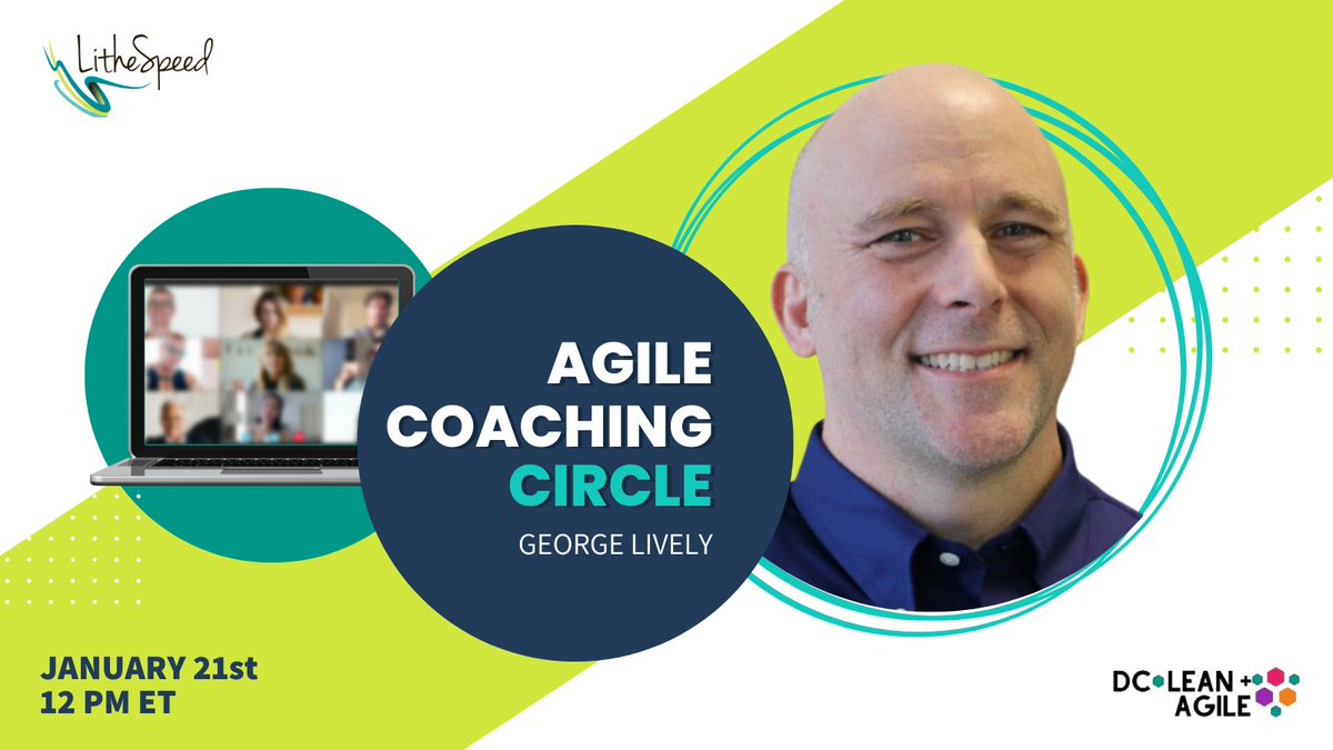 lithespeed's tweet photo. Kick off 2026 with our first Coaching Circle of the year!

RSVP now to save your spot: https://t.co/StaqJOxRK2

#LitheSpeed #coachingcircle #agilecoaching #scrummaster #leadership #continuousimprovement #agile #changemanagement https://t.co/DuCX2nZQlV