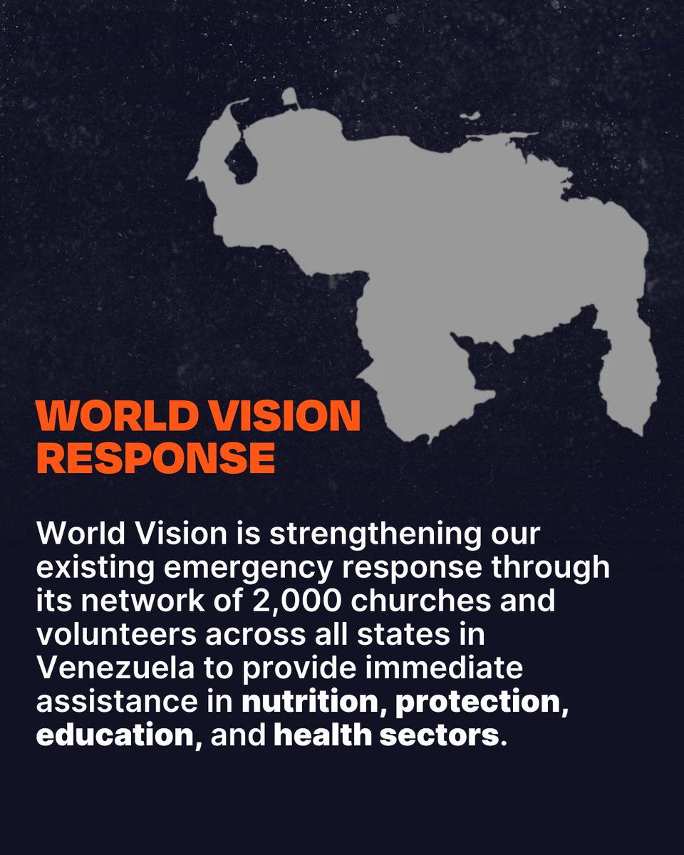WorldVision's tweet image. We've been in #Venezuela for over 6 years, and we're continuing our support to respond to the worsening crisis. Through our Hope Without Borders initiative, we support Venezuelan #migrants through protection, education, and livelihood opportunities.

🔗 ow.ly/tEyR50XU44t