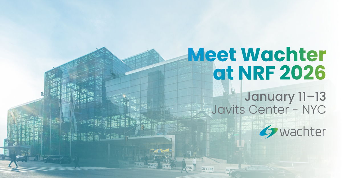 WachterInc's tweet photo. NRF Big Show starts Sunday! Visit us at booths 3932 and 4133 to see how we help retailers design and deliver technology nationwide—will we see you there? #NRF2026 https://t.co/iRzm39YcqD