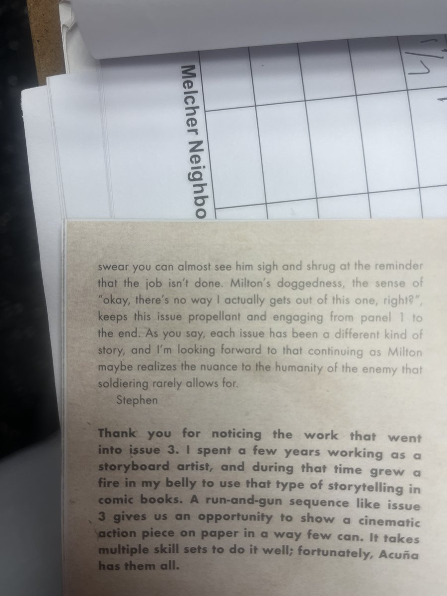 StAdkison's tweet image. Made it to a few letters pages recently