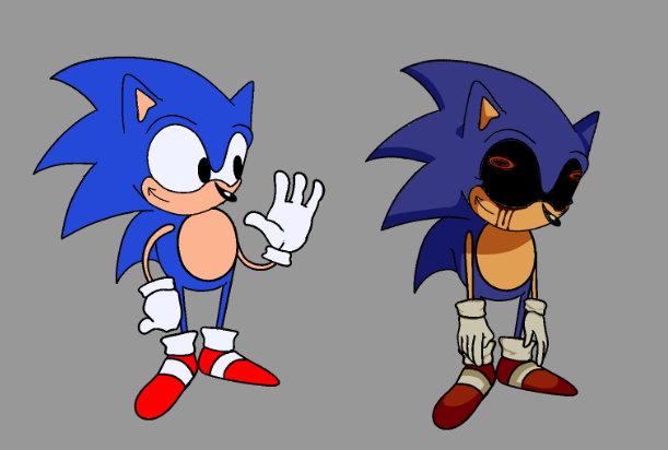 sonicccdev's tweet image. i just couldnt hold myself up but to draw this badass exe again FIDHFHSDKJFSDHKJF

(trying to learn how to draw sonic more accurate my bad :P) and yeah, got lazy to make the first drawings shades LOL