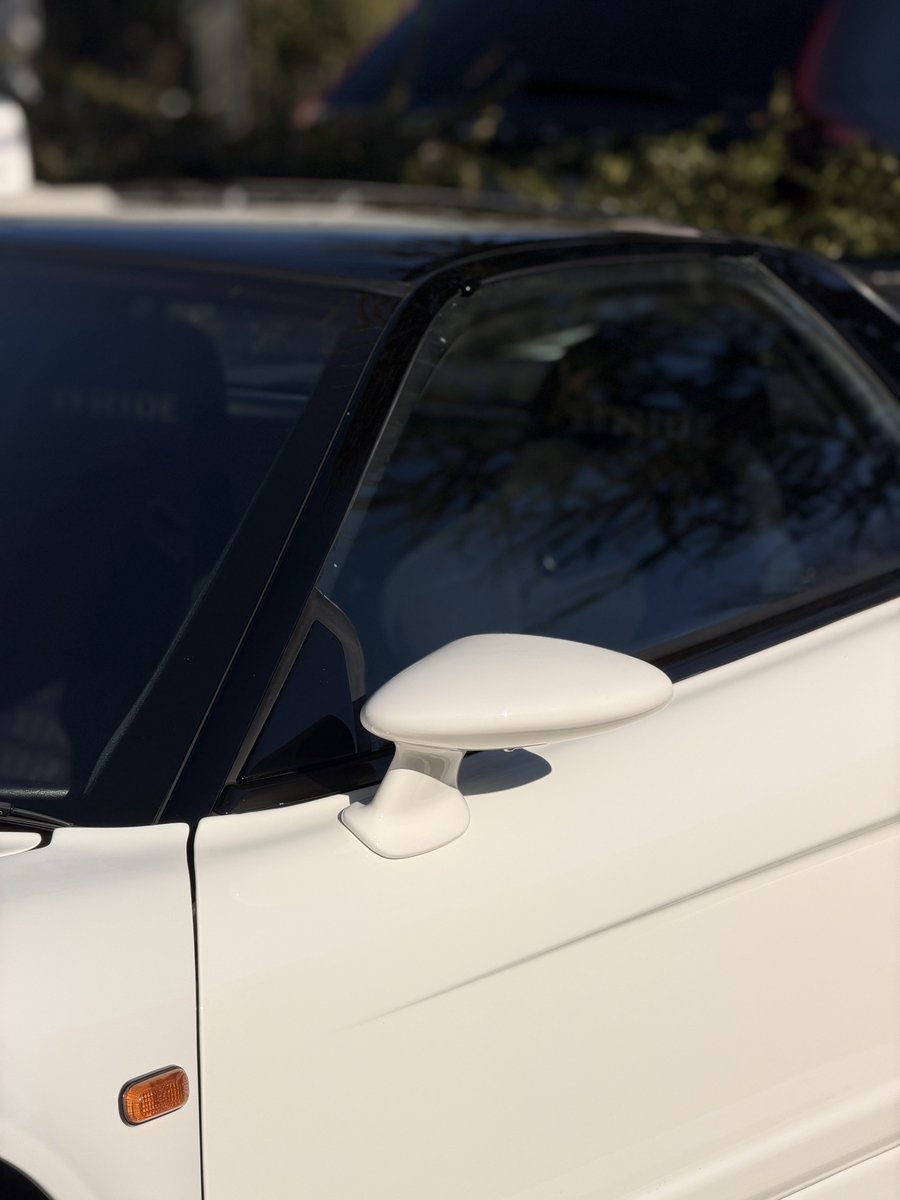 Axino_SiR's tweet photo. wekの時に納期の関係で諦めてたSPOONミラーをやっと装着！
薄さに拍車がかかってマジでカッコいい🥰 https://t.co/uN9QmJdQwP