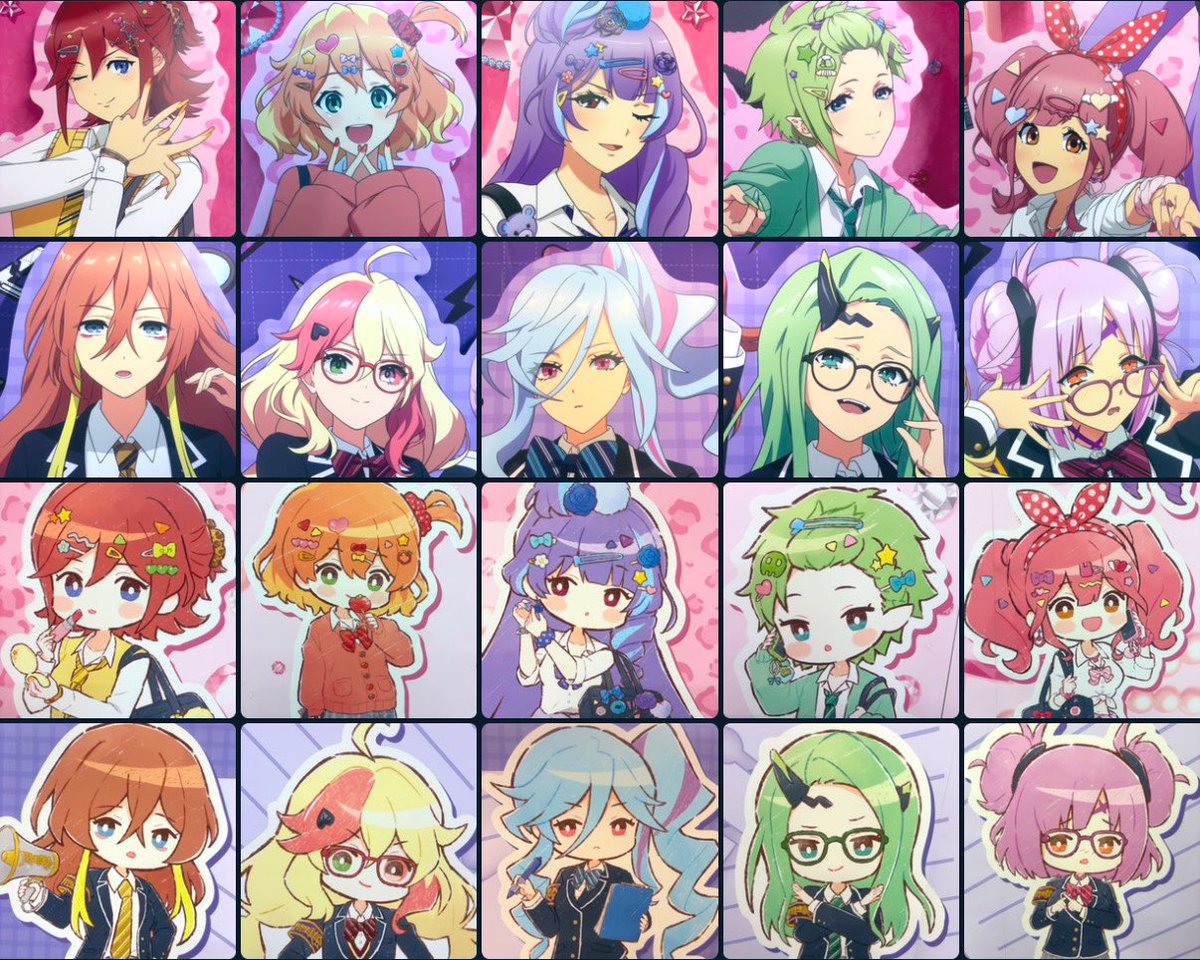 ギャルキューレ アクリルスタンド マクロスΔ 池袋デルタ学園