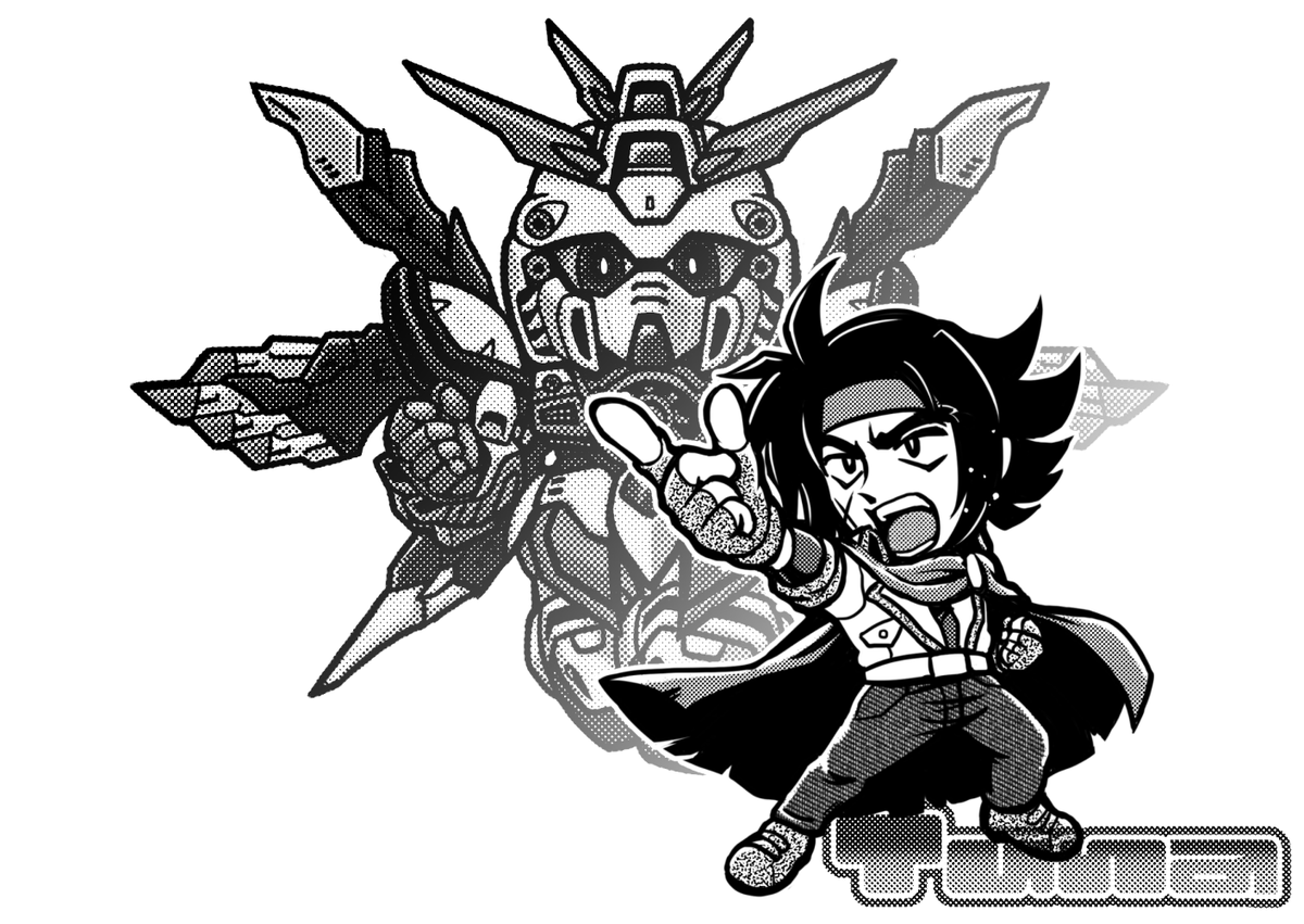 Tunacan27's tweet image. 弐(セカンド)
#今だ乗っかれGガン祭