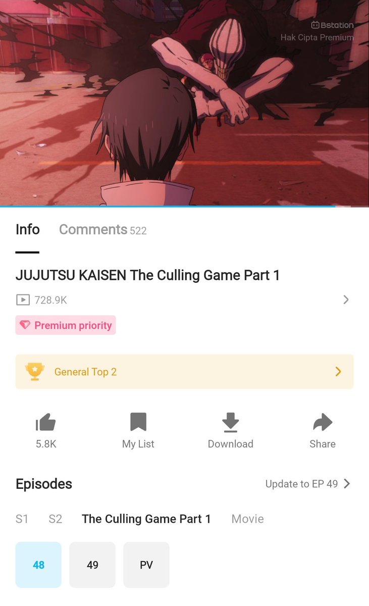 winuyi's tweet photo. Emang butuh anime sebagus ini supaya w comeback nonton anime lagi 🥰 https://t.co/8pVyLpt8Z1