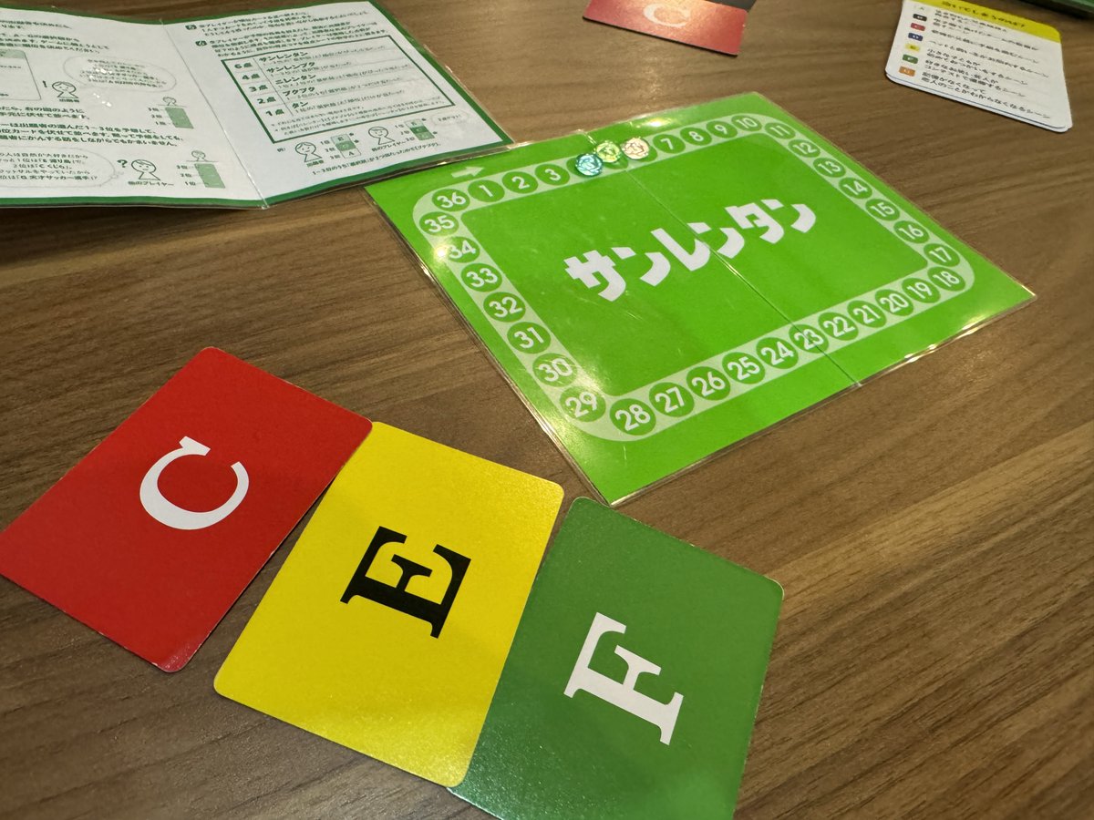 サンレンタン。7つの選択肢のうち、親が選びそうなトップ3を予想します。見たことある雰囲気の感性一致ゲームではあるけど、得点方式が競馬の賭け方っぽくなってるのが特徴。選択肢3つがあってるけど順位が違えば3連複！  順位まで一致で3連単だ！ なるほどね！