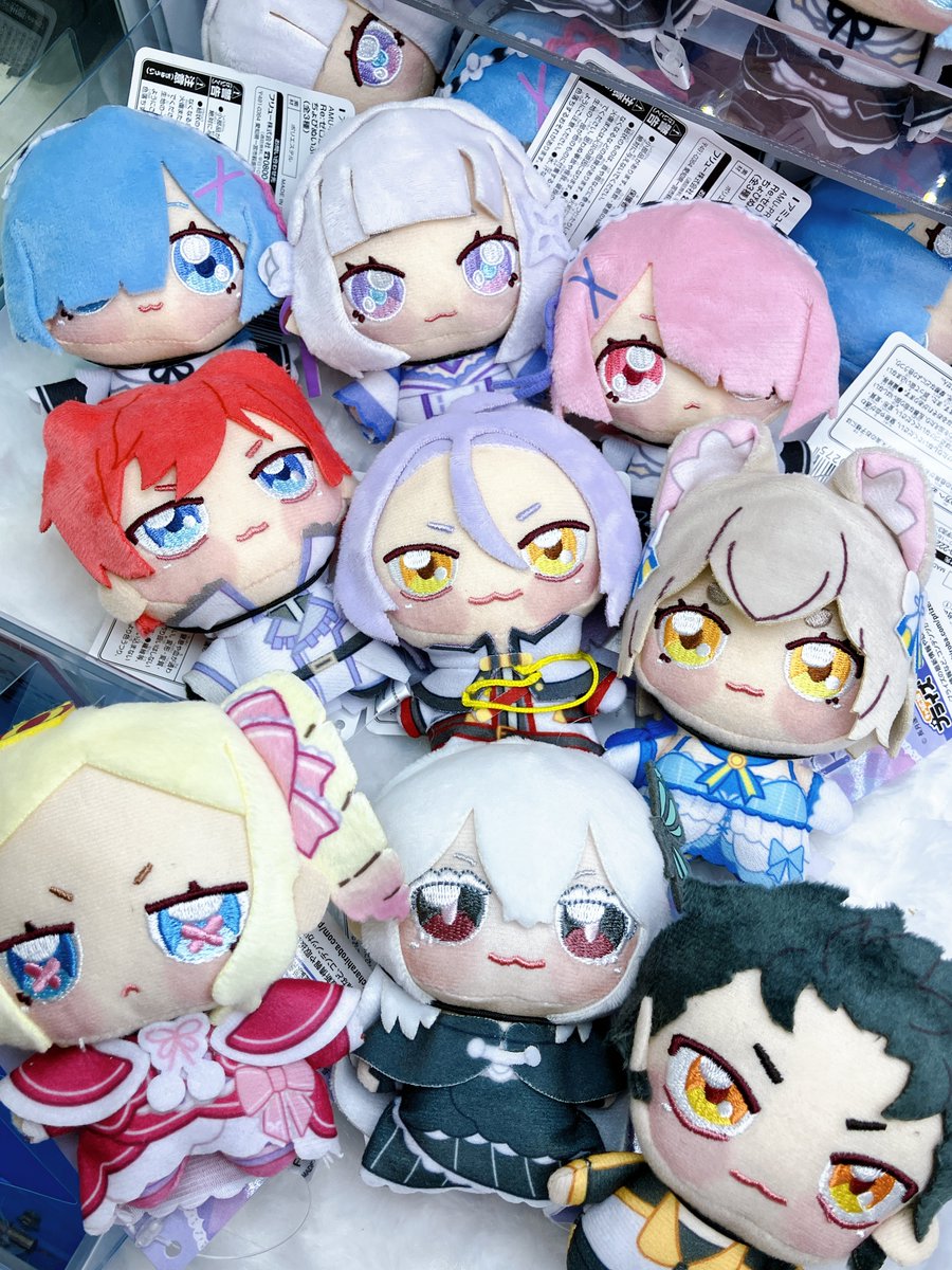 ✨景品情報✨ 『Re:ゼロから始める異世界生活 ちょぴぬいぷち』 本日