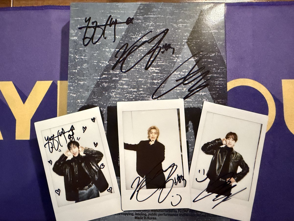 어제는 정말 감사합니다🥹
열심히 일하고 이번에 한국에 와서 정말 잘했다는 생각이 들어요🥹🩵
<a href="/JYHeffect/">정용화</a> <a href="/MR_KANGGUN/">강민혁</a>  #이정신
#CNBLUE  #씨엔블루 #3LOGY #Killer_Joy
#JAYKEEOUT #제이키아웃