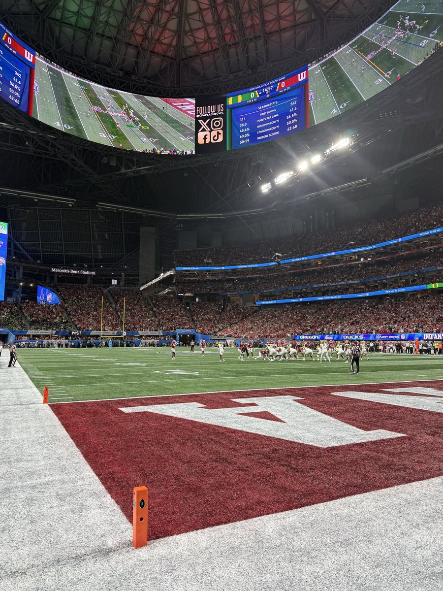 B1G bowl of peaches in Atlanta tonight…a showcase in the South

#B1Gstage