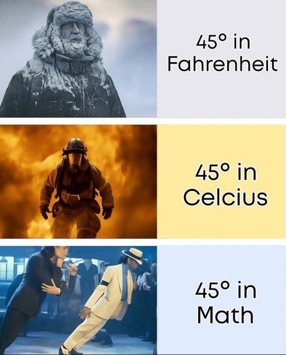 rockrups's tweet photo. 45° 😂😂 https://t.co/UanQyVl1ya