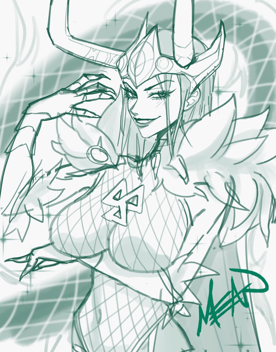 SORTAMEAN's tweet photo. Lady Loki🐍
#MarvelRivals #LadyLoki #MarvelRivalsfanart #Marvel https://t.co/WO6fguzmDl