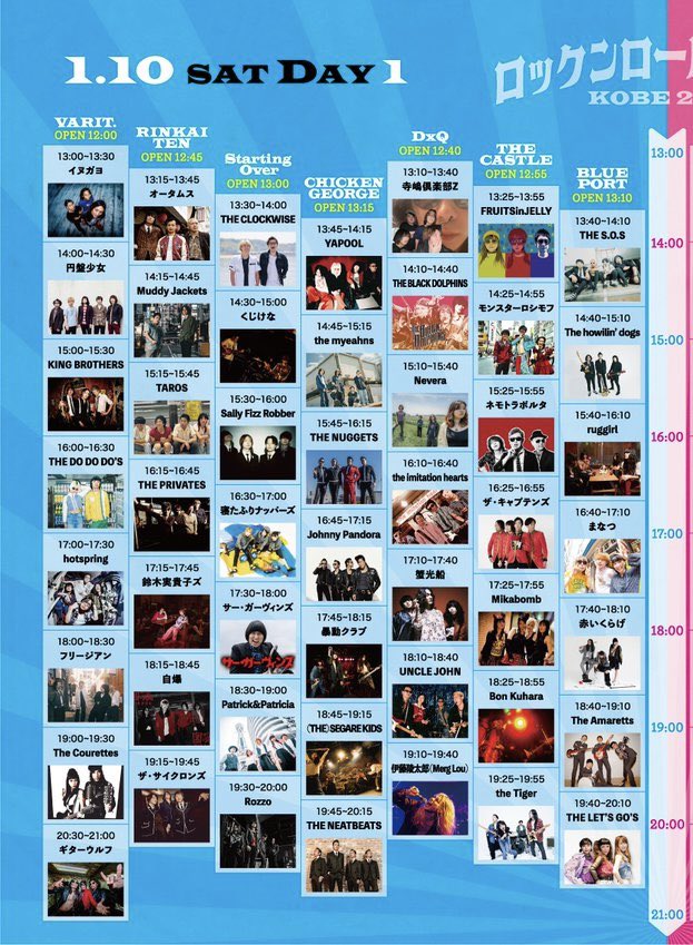 ⚡️今日はロックンロールサーカス！⚡️】 本日より #キング