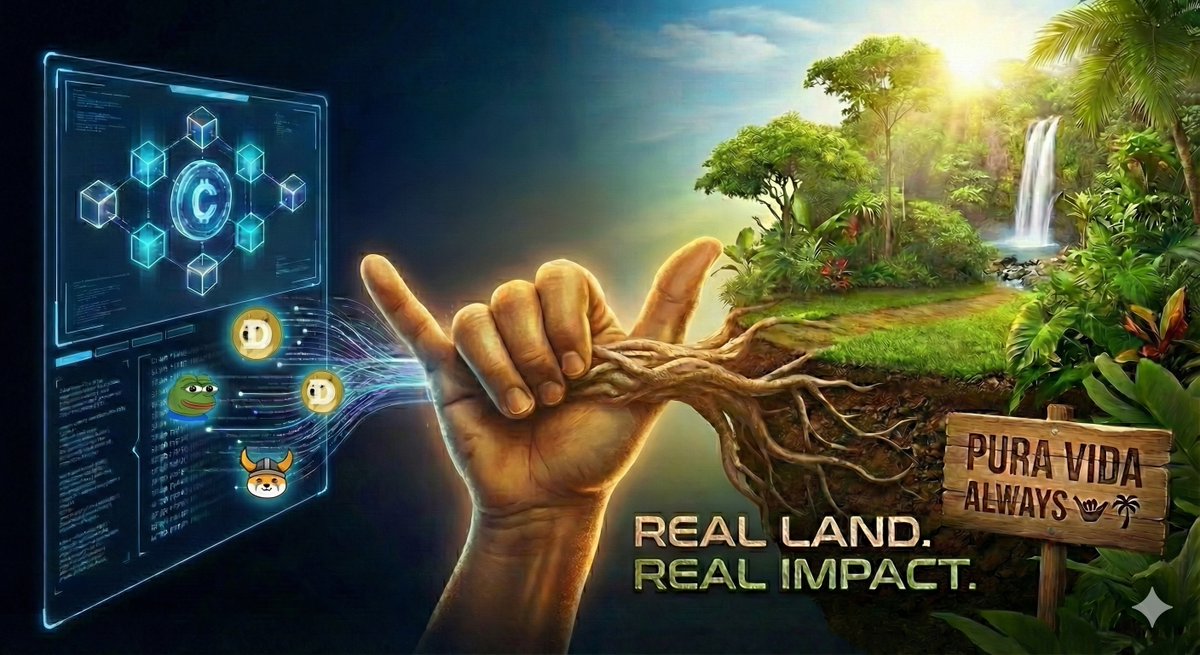 Pura Vida Coin is starting to gain real traction 🤙🌴

Today some chad stepped in and donated $2,000, covering 2 weeks of work for local people on the land! That’s real impact!

What I love about this narrative:
The Shaka 🤙 a universal symbol of good vibes that needs zero