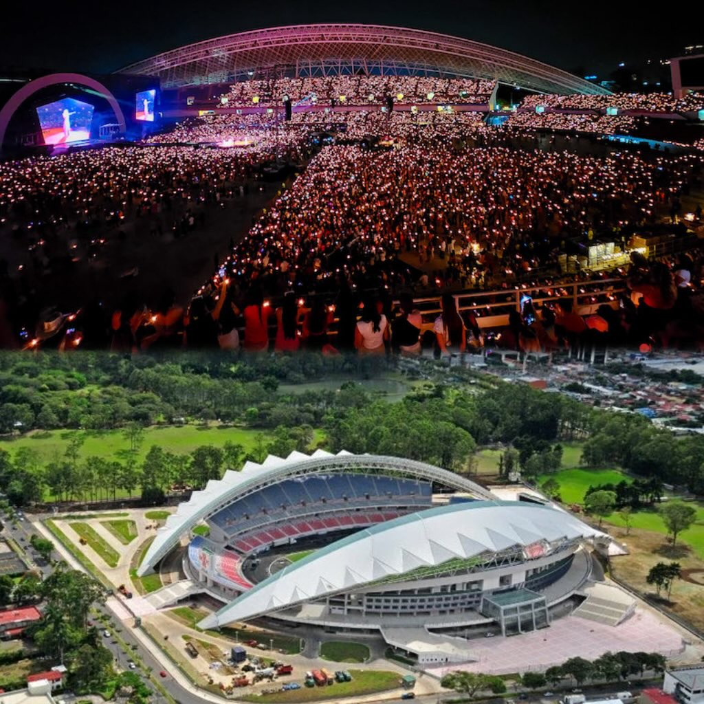 BLINKAURA_'s tweet photo. Several concert promoters in Costa Rica are reporting that BLACKPINK may visit the country in 2026.

— The group is expected to perform at the National Stadium, which has a capacity of over 60,000 people https://t.co/VWzrabgEtw