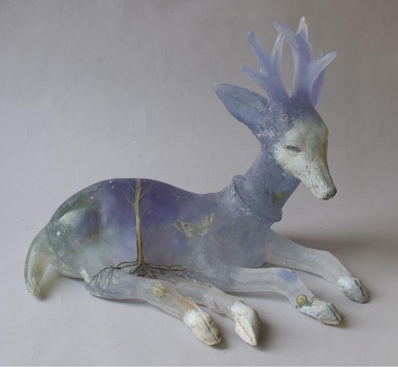 Christina Bothwell’s magical glass deer.