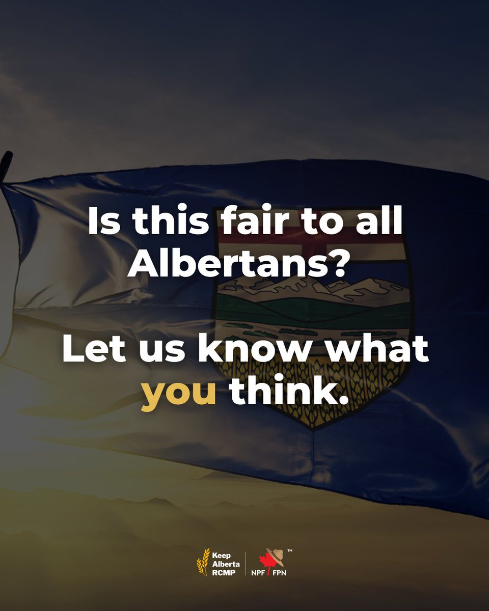 According to Pollara public opinion research, 74% of Albertans want a referendum, and 87% demand a detailed cost breakdown before any changes are made to policing. Yet the Alberta Next Panel suggests steamrolling forward without a vote.

Send a letter: keepalbertarcmp.ca/get-involved/