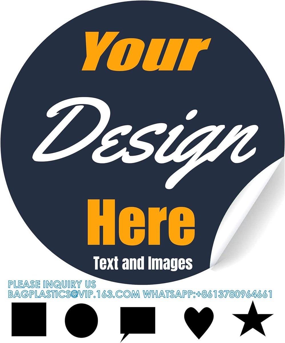 Bagease's tweet image. your design, your brand, your logo, #label #sticker #labelsticker #stickerlabel #labeling #tag #Personalized #Product Custom Round Stickers Paper Vinyl Adhesive Waterproof Sticker Label Printing logo Sticker Roll #Custom Logo Label Print Cheap Product Roll Waterproof Vinyl Stick