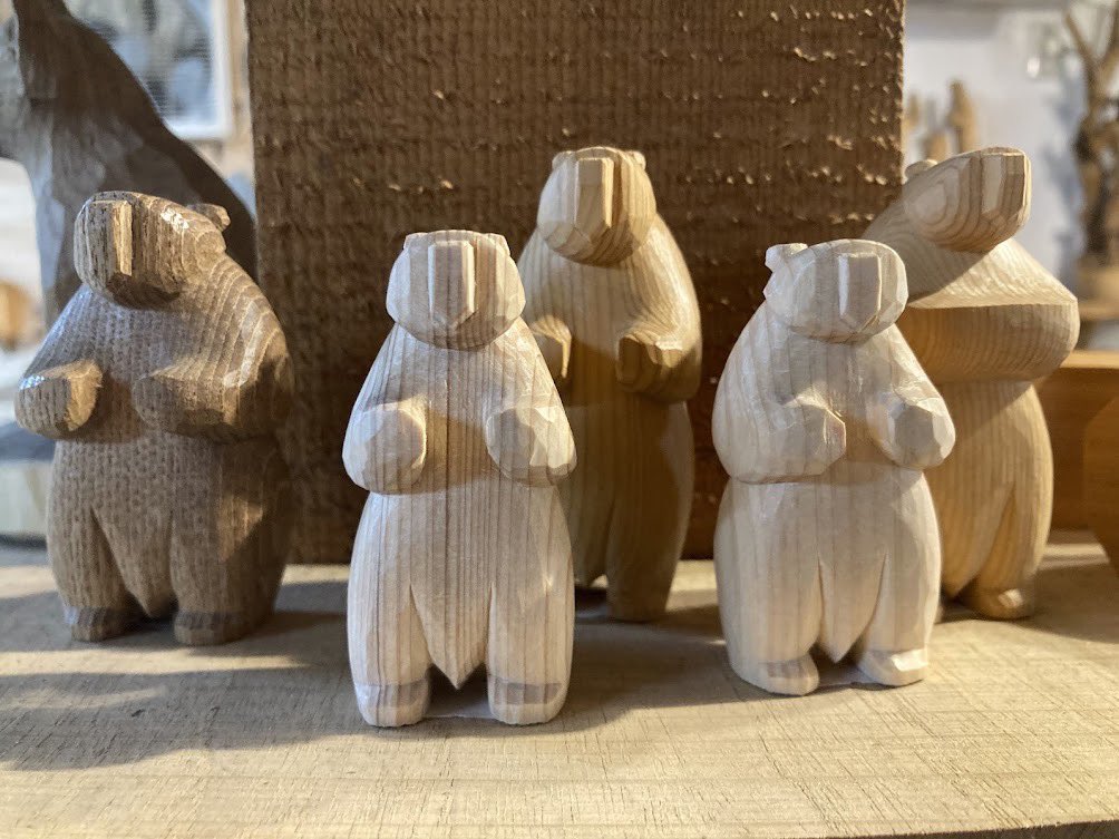 zunokuma 木彫り熊　遊木民　東京903会　コロマル　面彫り zunokuma 木彫り熊 遊木民 東京903会 コロマル 面彫り - メルカリ