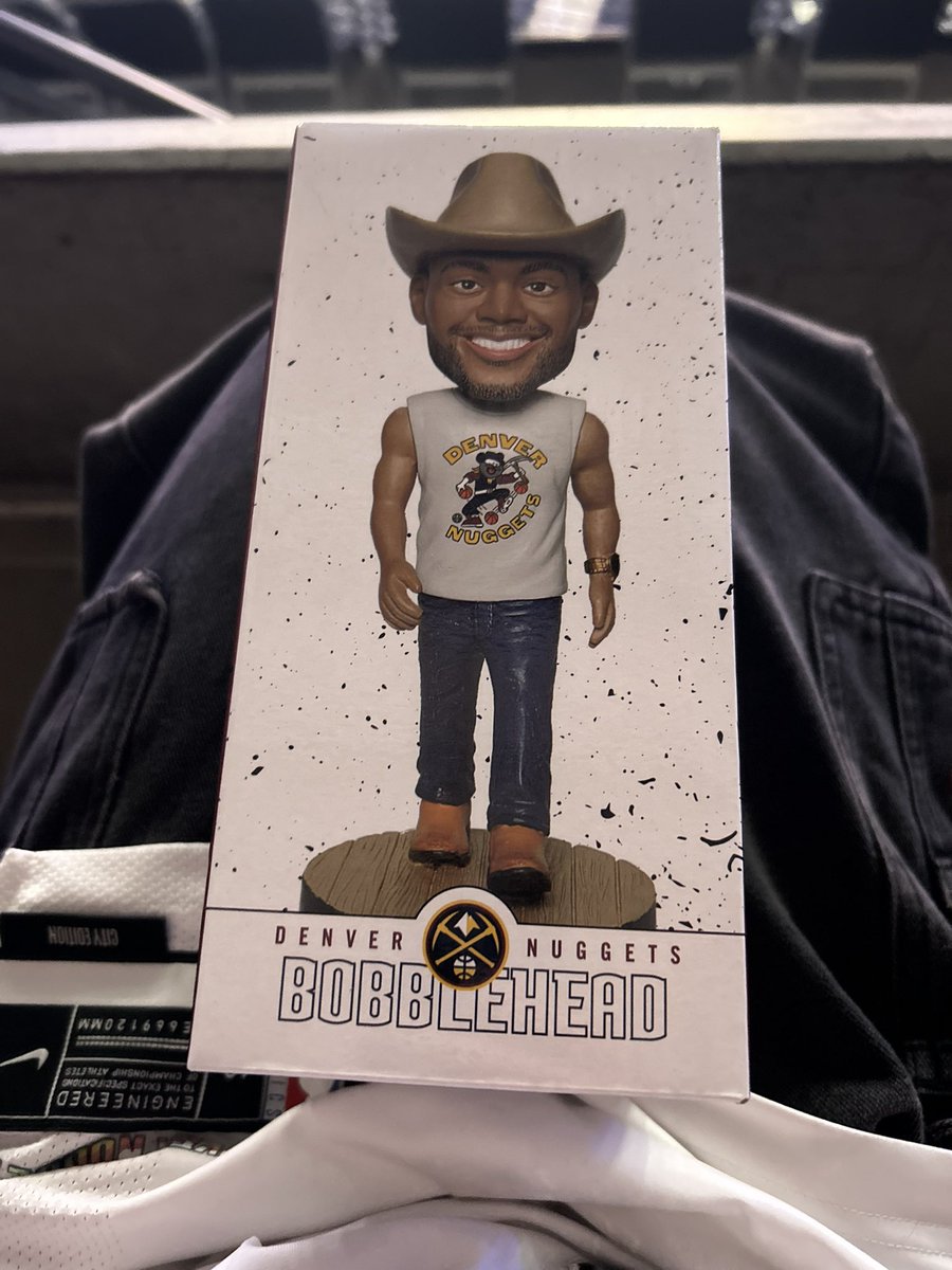 Strawthgenda's tweet image. Bruce brown bobble head #obtained