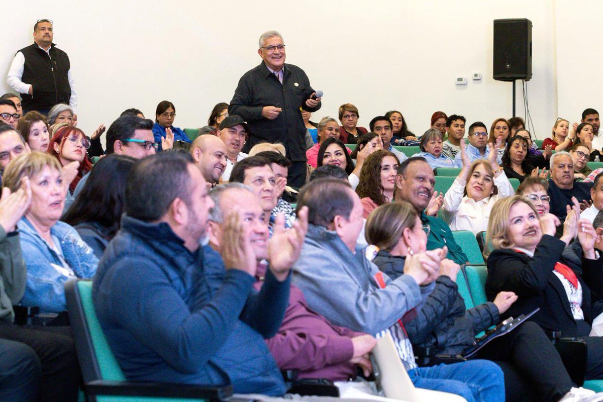 📍De visita en la región sur de #Coahuila, el Srio. Gral. del #SNTE, Mtro. Alfonso Cepeda Salas, encabezó el Encuentro de Unidad con la Estructura Sindical de <a href="/snte_38/">Sección 38 SNTE COAHUILA</a>, dirigida por la Profa. <a href="/iselaMat38/">isela Licerio</a>, y atendió las demandas de las y los agremiados.