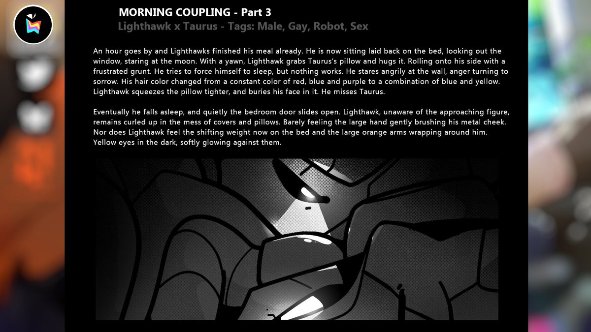 Daddy_ApplePie's tweet photo. New Piece is out early.
Including a 10 Page story with it.
Here's a snippet from Page 3. https://t.co/CEEnYNhIXD