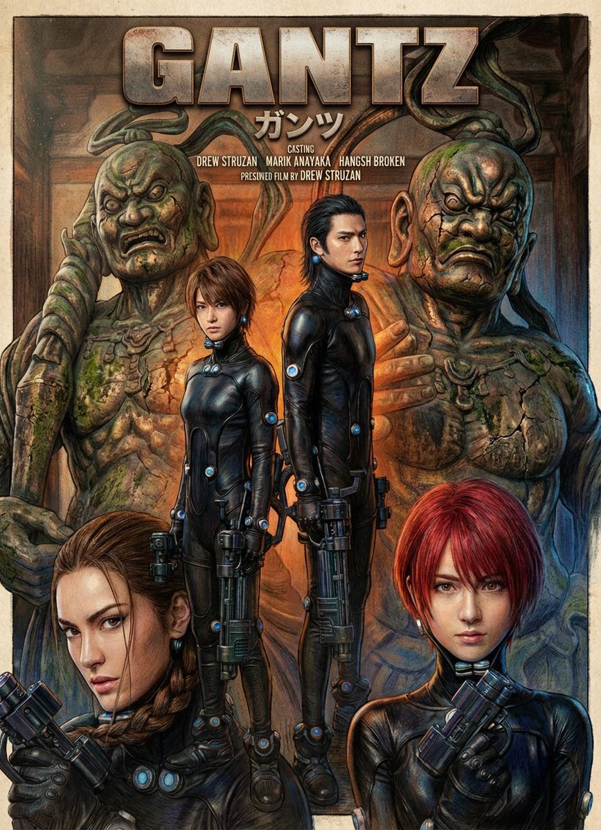 Post by 奥 浩哉 on X: 映画ポスター風