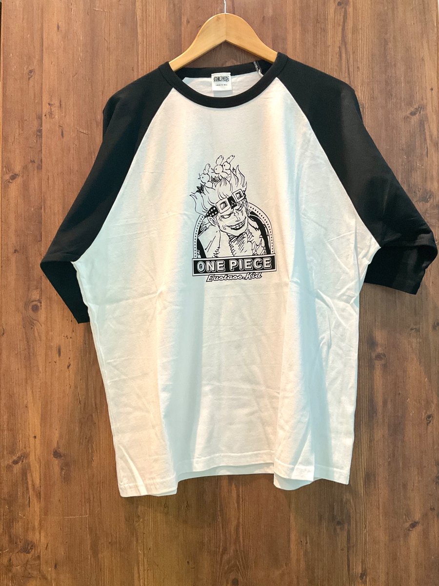 新商品】原画商品 ラグランTシャツ “HEROES” ユースタス・キッド 6,600