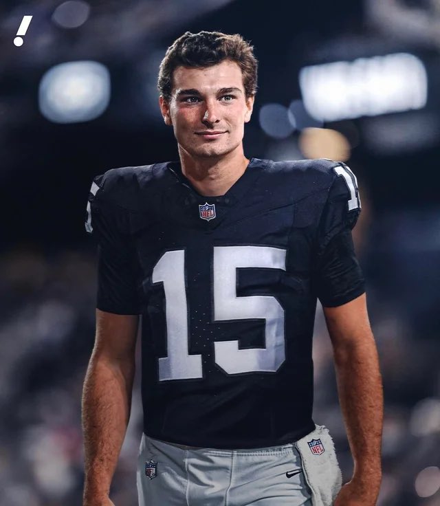 RaidersAQ's tweet image. I’ve seen enough. 

Welcome to Vegas, Fernando Mendoza