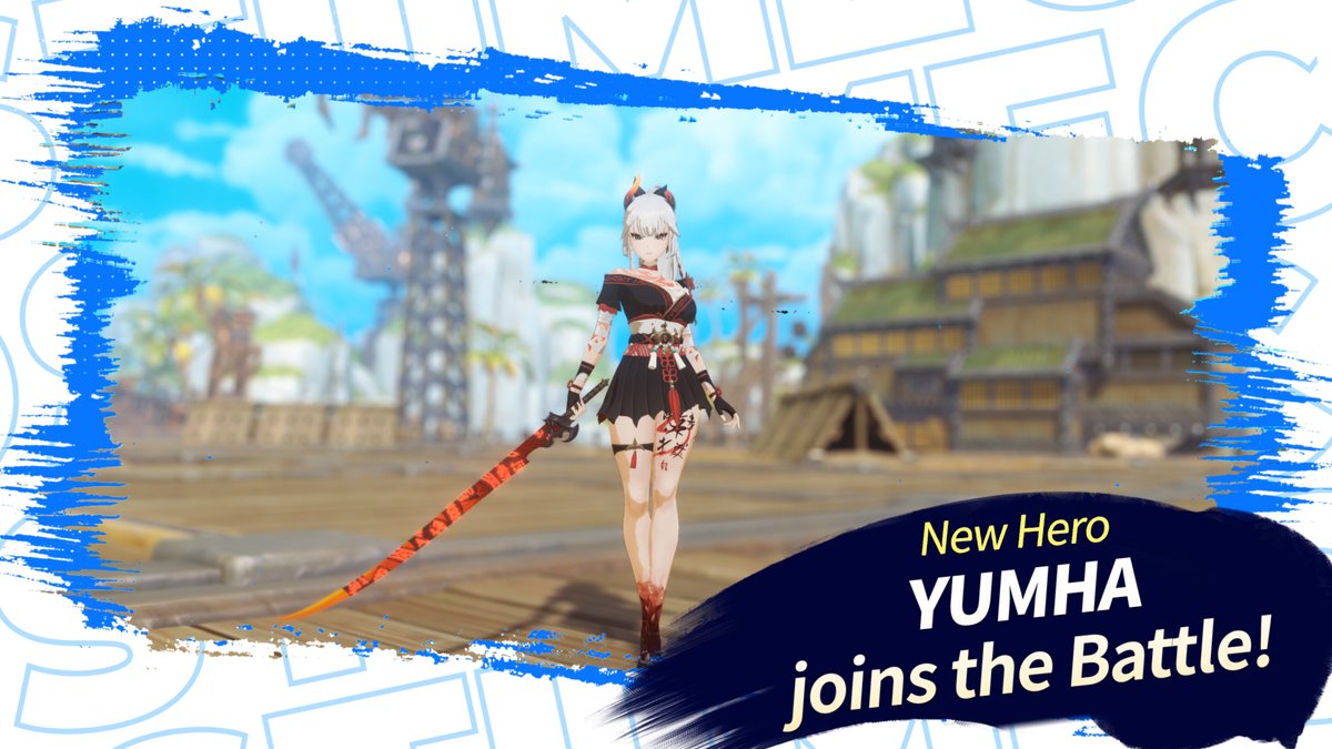 A flame rises from the ashes❤️‍🔥 A brand-new hero is about to make her fiery debut...⚔️

Yumha, the female swordsman who has embraced the power of the Infernal Lord, joins the battle on Tuesday, January 13 PST.  

Full gameplay video here: youtu.be/t1pVRJ63Grw