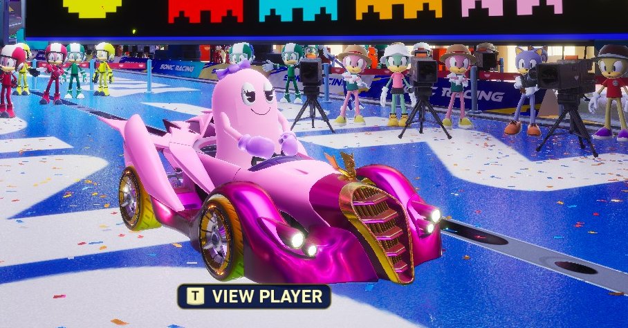 saffrox765's tweet image. chat what do we think of these pac-man ghost rides