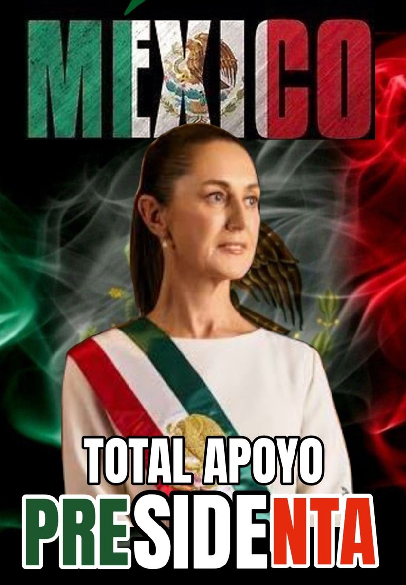 violetamg10078's tweet image. Este es el momento de definiciones y queremos que sepa PresidentA #ClaudiaSheinbaum ,que NO ESTÁ SOLA, ante los embates del loco y prepotente #Trump
MÉXICO SOBERANO,  UNIDO E INDEPENDIENTE 
Su pueblo la respalda 🇲🇽💜
#TotalApoyoPresidentAClaudia 🇲🇽💜🇲🇽💜🇲🇽💜