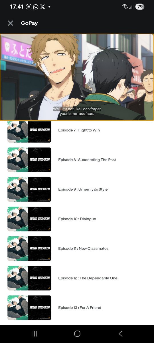 ALGA07_'s tweet photo. Gak nyangka banget bisa nonton anime sekelas Jujutsu Kaisen di aplikasi dompet digital. GoPay emang penuh kejutan! 👊💥 https://t.co/dOCN3Edm0k