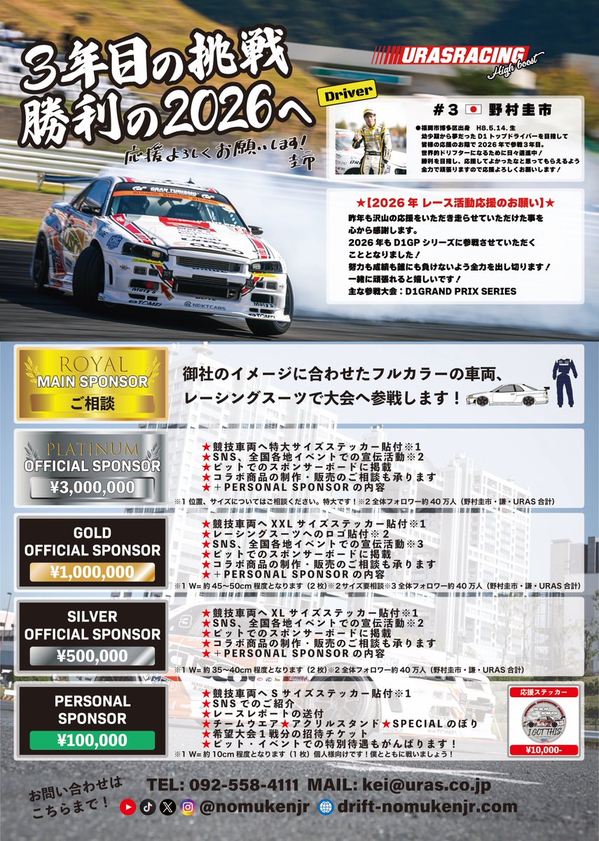 野村圭市【圭ちゃん】 tweet media