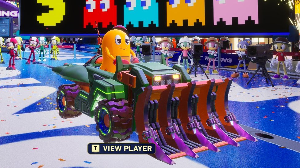 saffrox765's tweet image. chat what do we think of these pac-man ghost rides