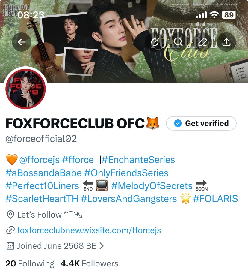 พี่ซอสสาขาสอง คนเท่กลับมาแล้ว 🦊🤍

เช้านี้ยอดฟอลกลับมาแสดงปกติ ✅ ไปกันต่อ พาน้องเมไปแตะล้านด้วยกันน้า ฮึ้บๆ 

FORCEBOOK MOS EP5
#MelodyOfSecretsEP5