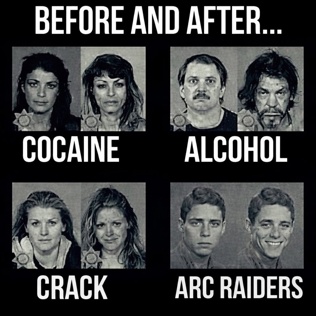 TheARCcentral's tweet image. Some addictions are good some addictions are bad #ArcRaiders