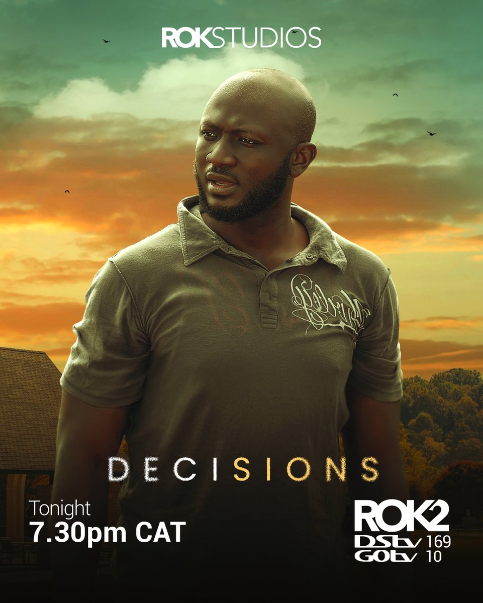 ROKNigeria's tweet image. Irresistibly charming yet emotionally guarded, Rain is every woman's dream, but he must navigate a relentless tide of romantic advances, holding out for the one connection that truly matters.
.

"DECISIONS" PREMIERES TONIGHT ON ROK2, DStv 169 &amp;amp; GOtv 10, 6:30pm WAT

#Decisions