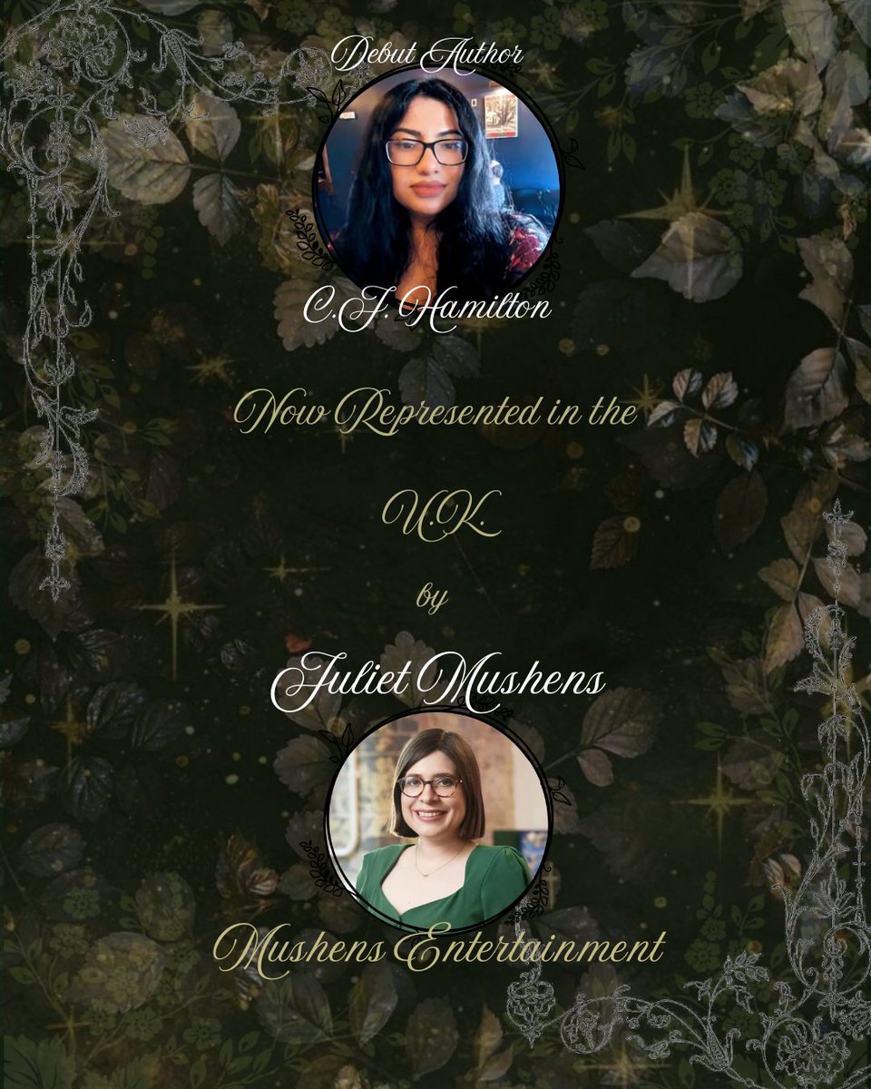 Very excited to be represented by Juliet Mushens in the UK &amp; Commonwealth!! Letss goo!!  
#author