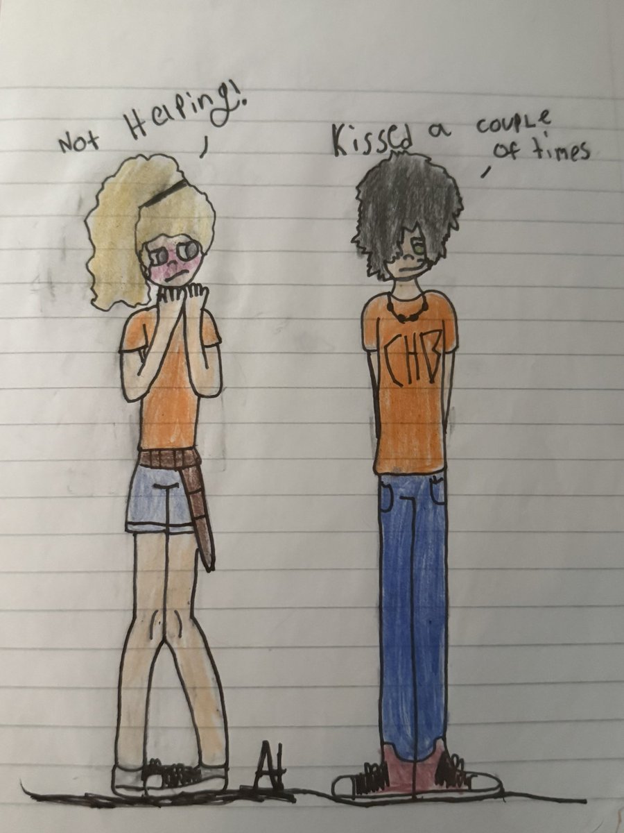 forpercyy's tweet image. redraw of this art from when I was in middle school lol I am the girl i’ve always been