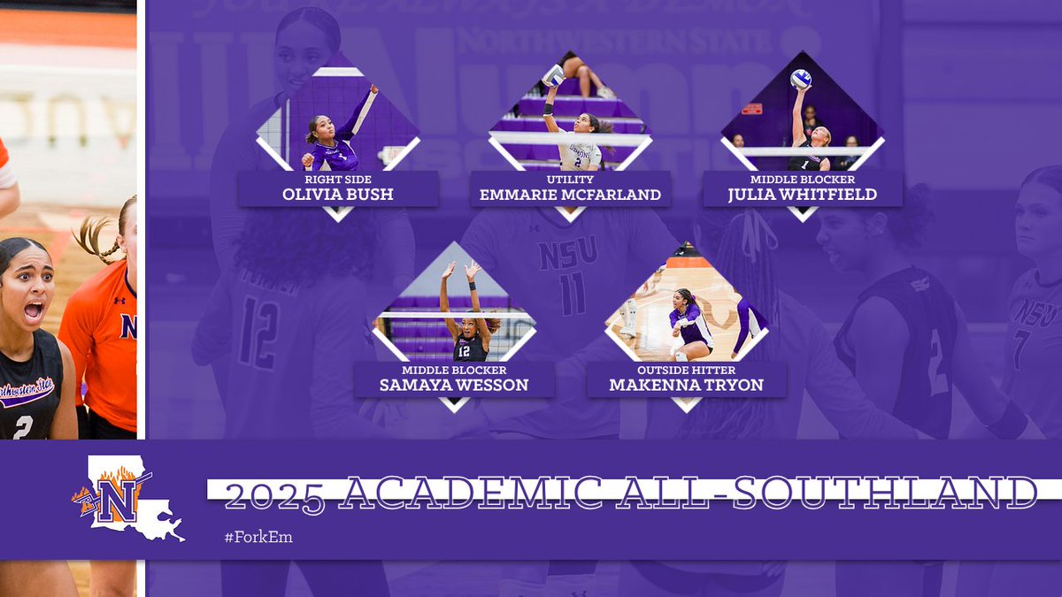 NSU Volleyball 🤘😈 tweet media