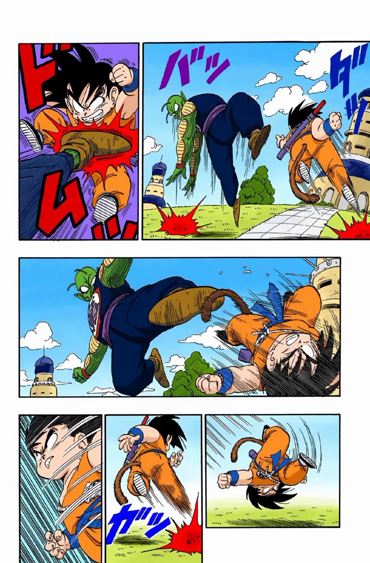 Genshin_Forever's tweet image. It's hard to find a manga that can compare to Dragon Ball when it comes to fight choreography.