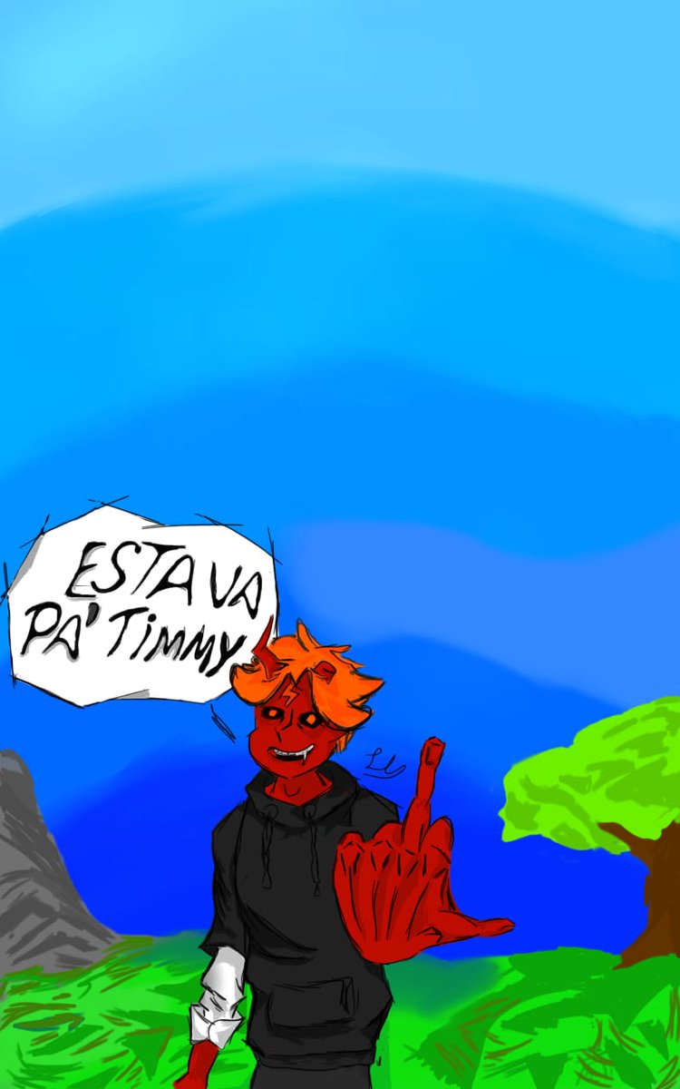lukaflix's tweet photo. #MagmaBoiFanart  yo tenía este dibujo pendiente para terminar pero me había dado paja de acabarlo,hasta ahora,no sabia si quedaba mejor con fondo o sin fondo pero bueno espero que acá esta la aberración la cual llamo fanart,espero que les guste https://t.co/Gvanq7eS6b