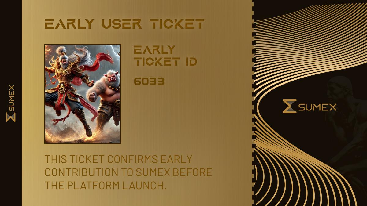 SetanSe's tweet image. I want to become one of the EARLY BIRDS in @Sumex_Labs!

Only 5,000 roles - and they’re getting claimed fast.

Their first OG-PASS wave was claimed in just one day, I’m not missing this one.

TGE SOOOOOON!

btw - check out my excellent ticket