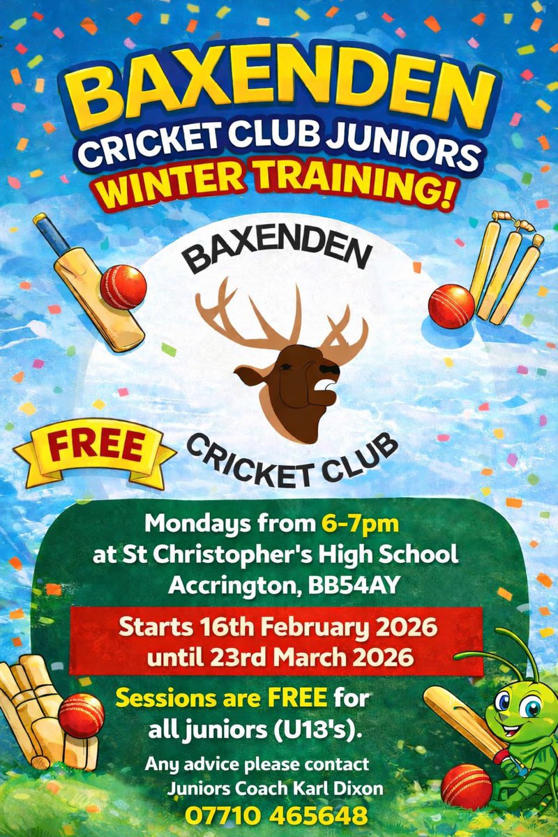 Baxenden CC tweet media