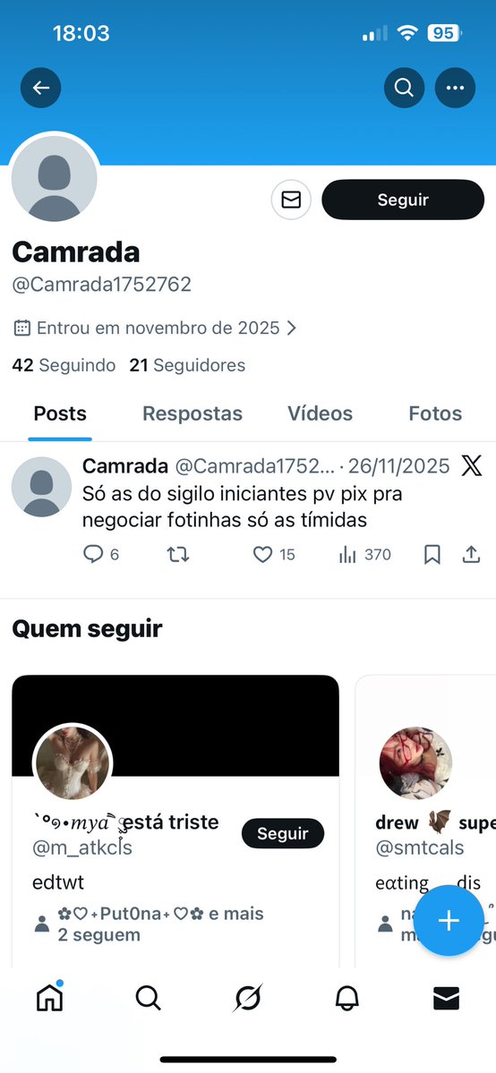elitakcals's tweet image. gente esse maluco aqui me mandou mensagem e tem uma conta muito suspeita, bloqueiem!!