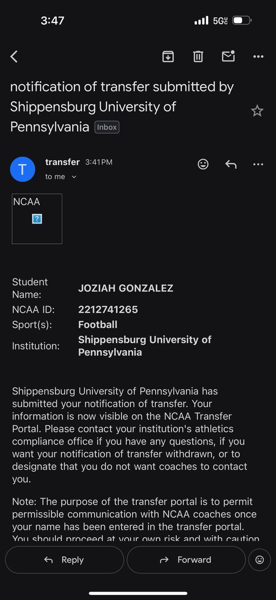 gonzalez_joziah's tweet image. I am officially entered into the transfer portal. Coaches let’s work!! DM’s are open. 
3.3 GPA
23 Games Played
102rec 1248yds 5td 
2x First Team All-Conference 
1 YOE
NCAA ID: 2212741265