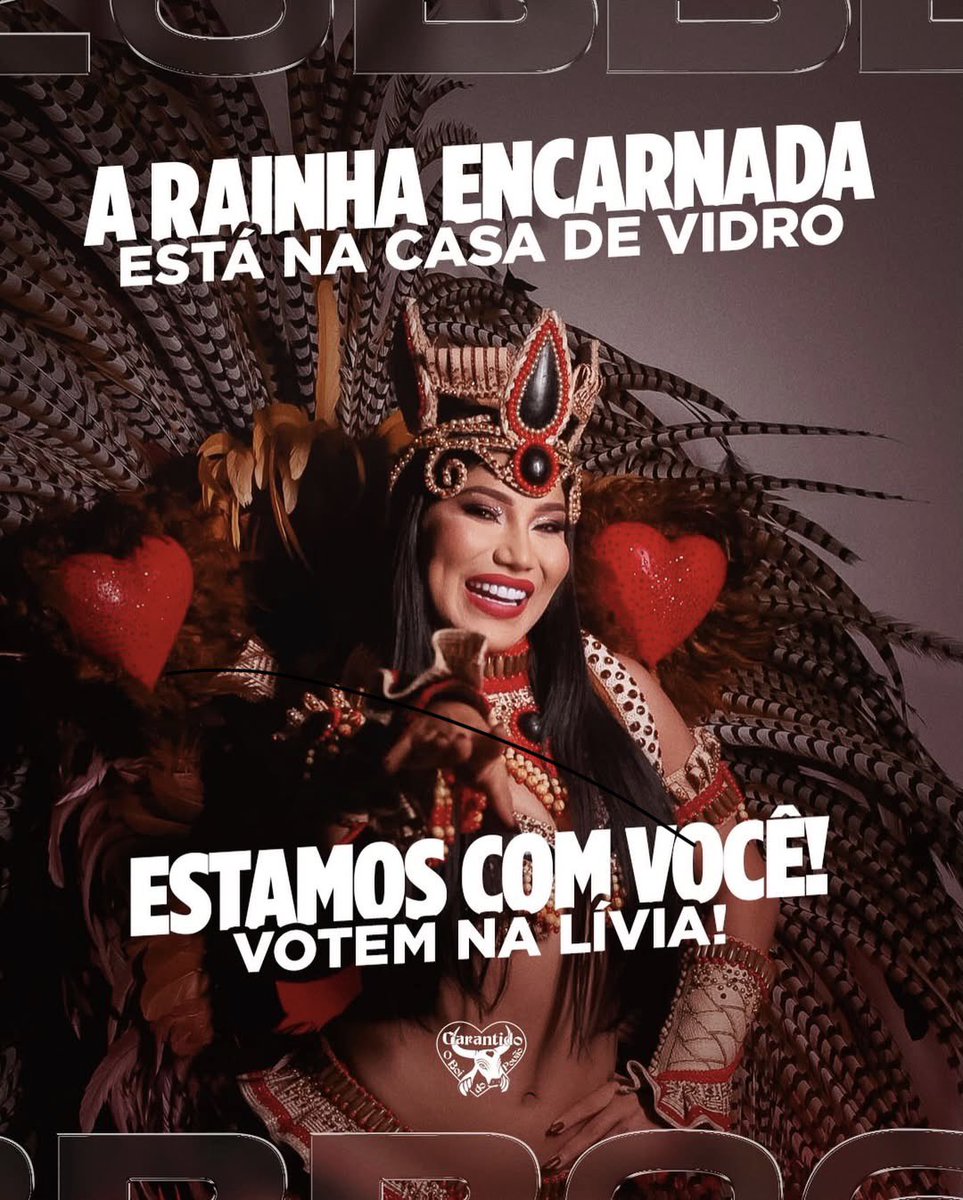 A RAINHA ENCARNADA ESTÁ NA CASA DE VIDRO! 👑🐮♥️

Lívia Christina está na Casa de Vidro do Big Brother Brasil e pode entrar na casa mais vigiada do país! Agora é a nossa vez: vamos com tudo votar nela no Gshow! #TeamLivia #BBB26