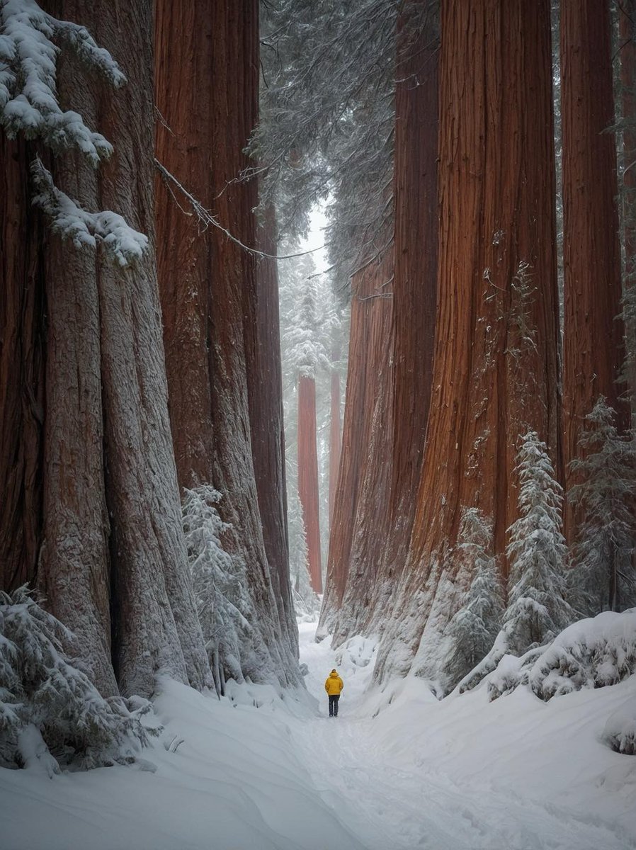 Sequoia National Park in California🌳🌲🌲🌳
